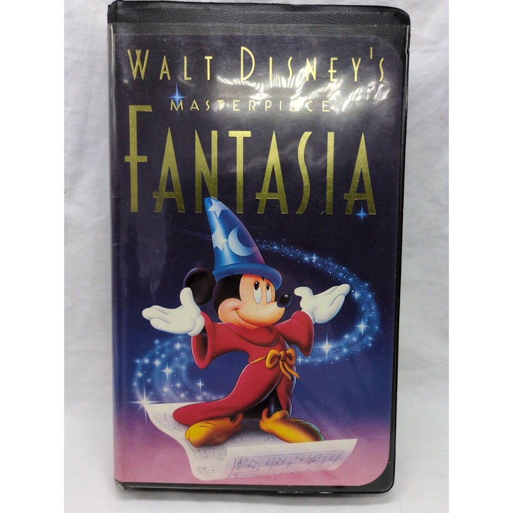 Walt Disney's Masterpiece Fantasia Clamshell VHS Tape